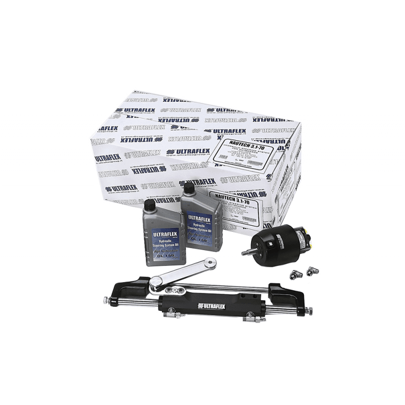 KIT TIMONERIA NAUTECH 1-OBF-2 PER MOTORI FUORIBORDO FINO A 300HP