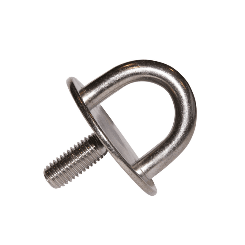 PIASTRA IN ACCIAIO INOX CON PRIGIONIERO