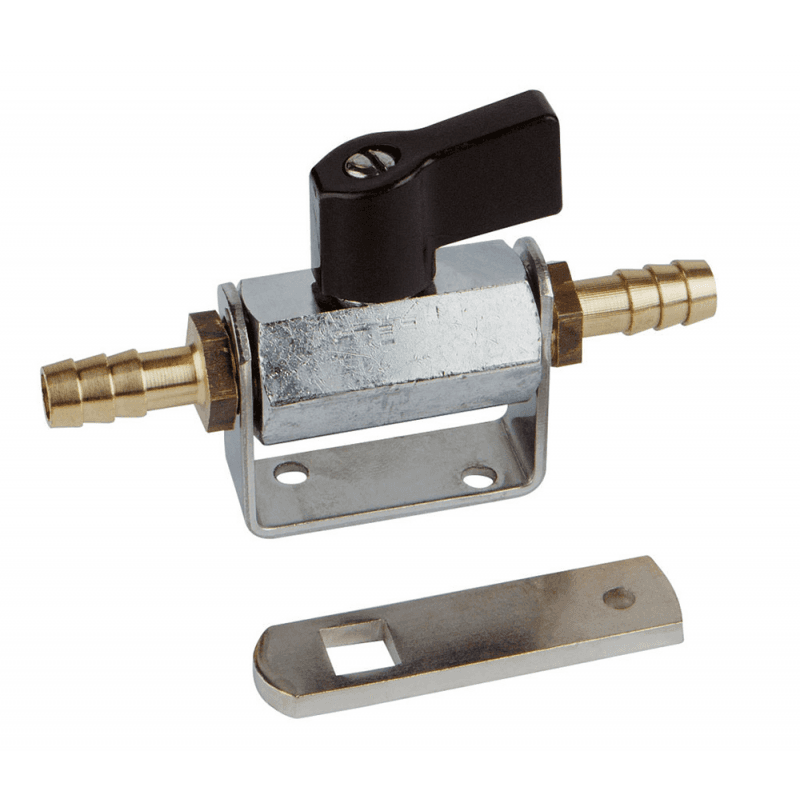 RUBINETTO CARBURANTE IN OTTONE CROMATO