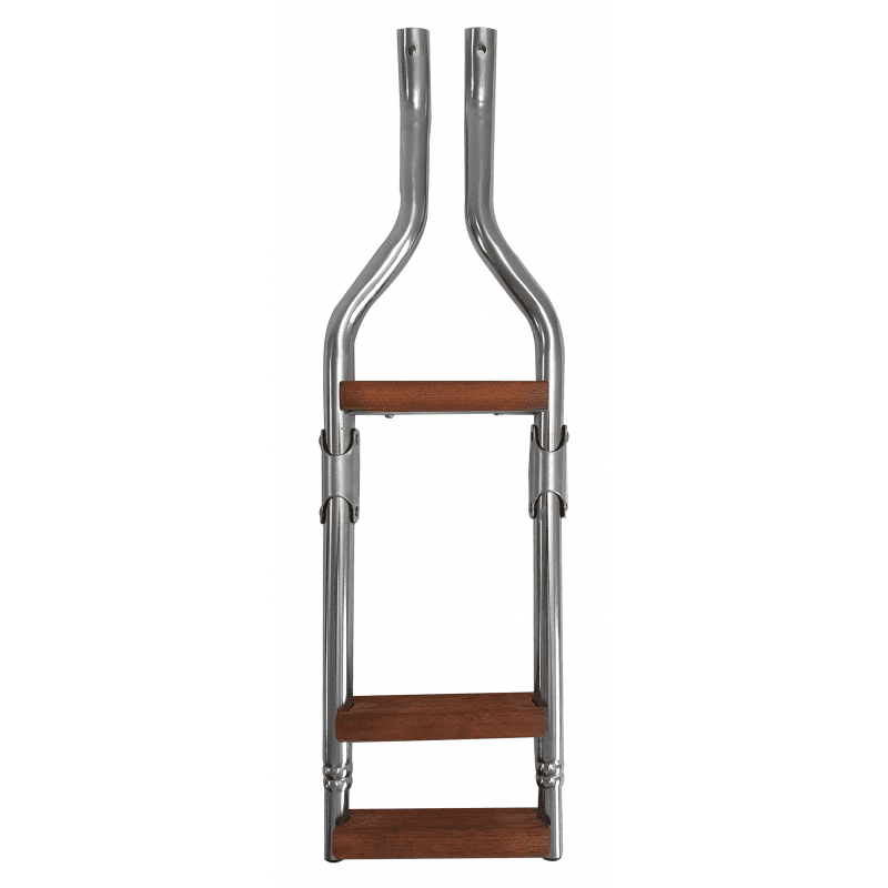 SCALETTA A 3 GRADINI IN LEGNO PER PLANCETTA