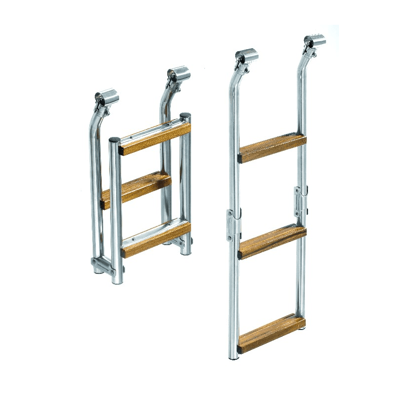 SCALETTA A 3 GRADINI IN LEGNO PER PLANCETTA