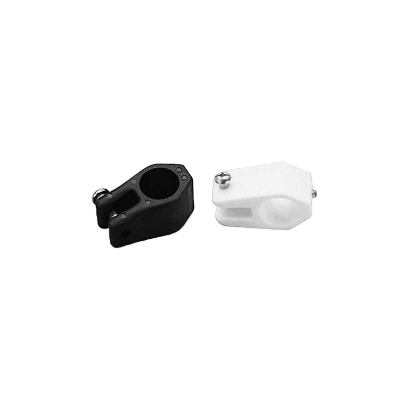 SNODO A FORCELLA IN NYLON PER TUBO Ø MM.22
