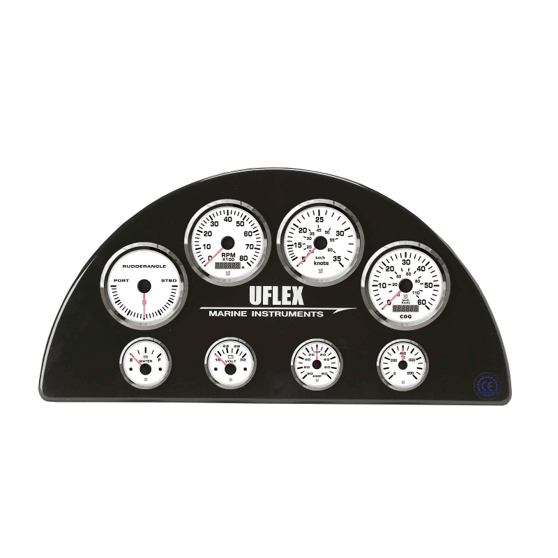 STRUMENTI CONTROLLO MOTORE ULTRA GHIERA ARGENTATA