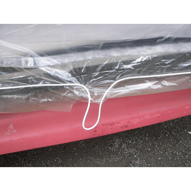 TELO TRASPARENTE VERSIONE CON ELASTICO