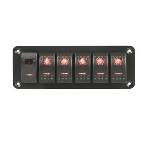 PANNELLO ELETTRICO 6 COMANDI CON BASCULA