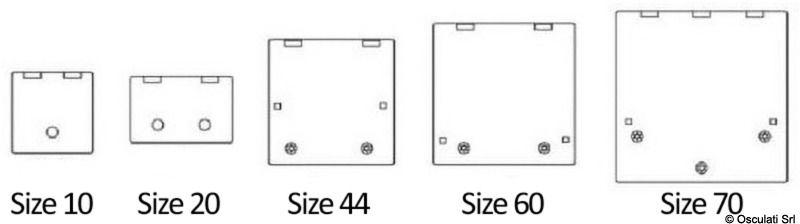 Protezione grigia passouomo Lewmar Flush size 44