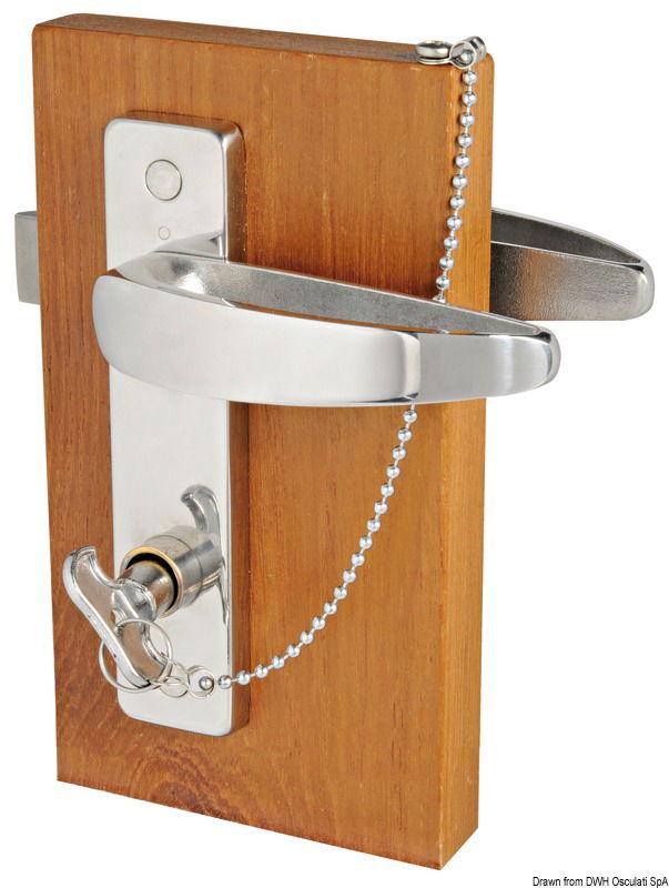 Maniglie con mostrine Smart destra esterna + interna