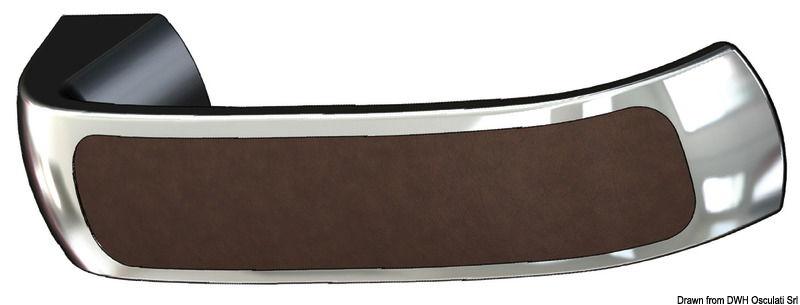 Maniglie Leather con blocco int e sblocco est DX