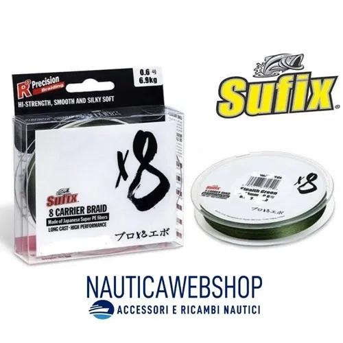 SUFIX X8 BRAID GREEN 300MT