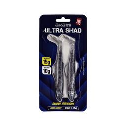 Akami Ultra Shad Soft Bait per spinning in mare e acqua dolce