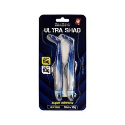 Akami Ultra Shad Soft Bait per spinning in mare e acqua dolce