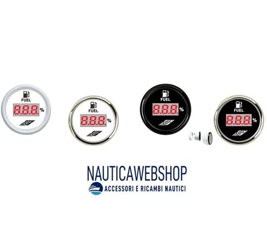 INDICATORE CARBURANTE DIGITALE 10-180 OHM