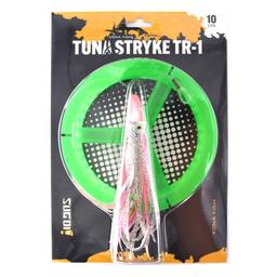 Montatura Sugoi STRIKE TUNA per la pesca a traina d’altura per grandi predatori - SILVER PINK