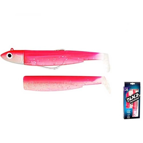 BLACK MINNOW N6 COMBO FLUO PINK