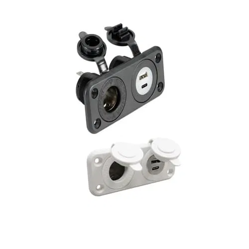 PRESA CORRENTE 12 VOLT USB E PRESA C CON PANNELLO