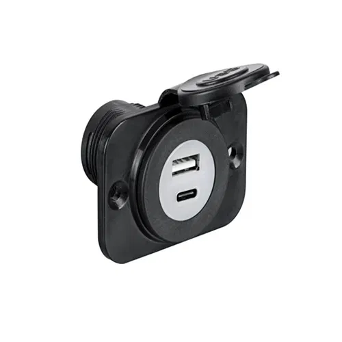 PRESA USB E PRESA C PER CAVETTO