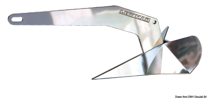 Versione in acciaio inox 316 della famosa Delta® Inox, la DTX. Mantiene inalterata la geometria unica e brevettata che la rende inimitabile e garantisce l’elevata capacità di presa su ogni fondale, la rapidità nel riprendere la tenuta in ogni condizione. Certificata come Ordinary Holding Power e garanzia 3 anni.