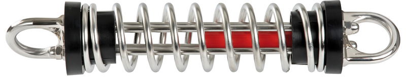 Realizzata in acciaio inox HR specifico e provviste di fine corsa antisnervamento. Le particolari teste consentono una perfetta assialità durante la trazione.