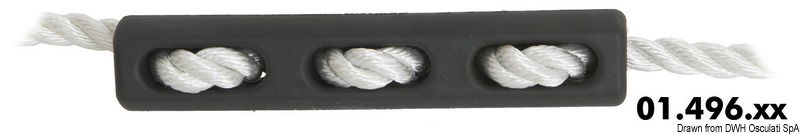 Fabbricato in gomma EPDM resistente al salino.