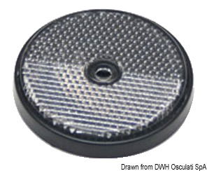 A forma tonda e triangolare. Ad alta visibilità.