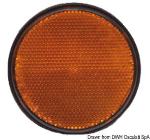 A forma tonda e triangolare. Ad alta visibilità.