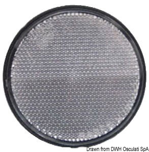 A forma tonda e triangolare. Ad alta visibilità.