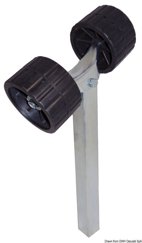 Swinging side fixed rolle 40 mm