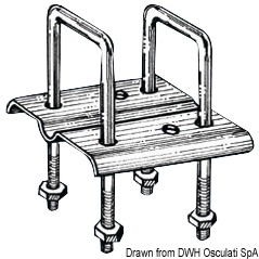 Completa di contropiastra di fissaggio.