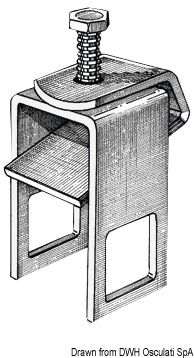 Per rulli laterali, completi di bulloni di serraggio.