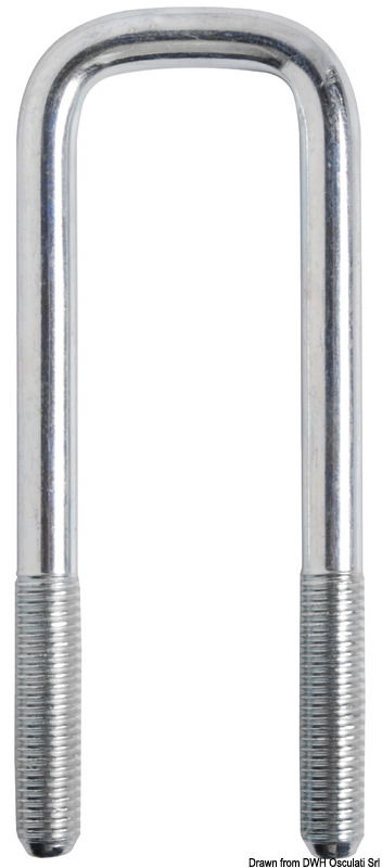 Per fissaggio rulli centrali fissi o basculanti.