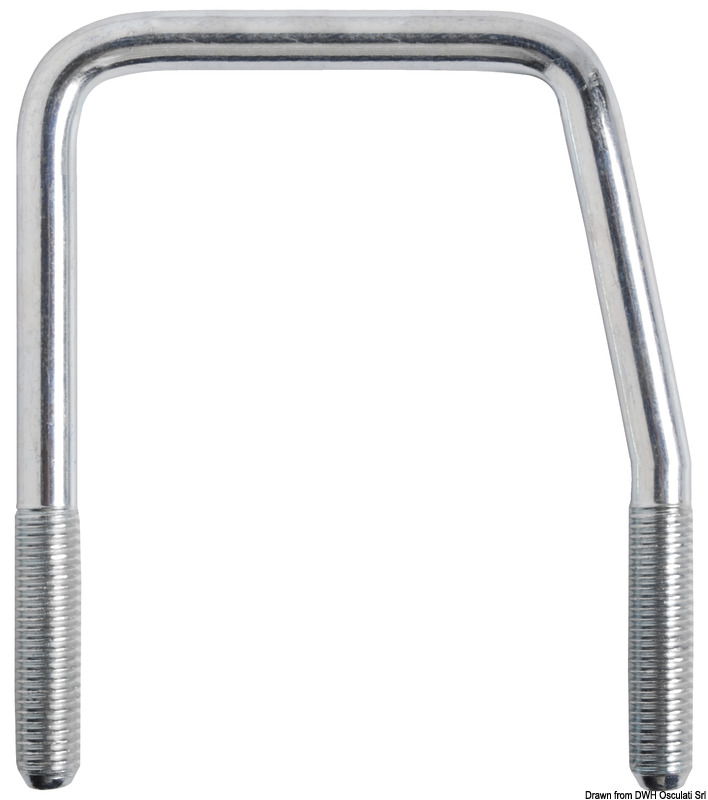 Per fissaggio rulli centrali fissi o basculanti.