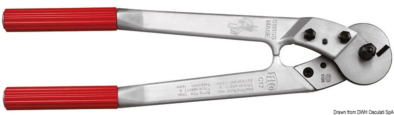 Per tagliare cavi e tondini in acciaio. Utilizzabili sia come attrezzo di lavoro in negozio o cantiere, che come attrezzo di emergenza a bordo delle barche a vela.