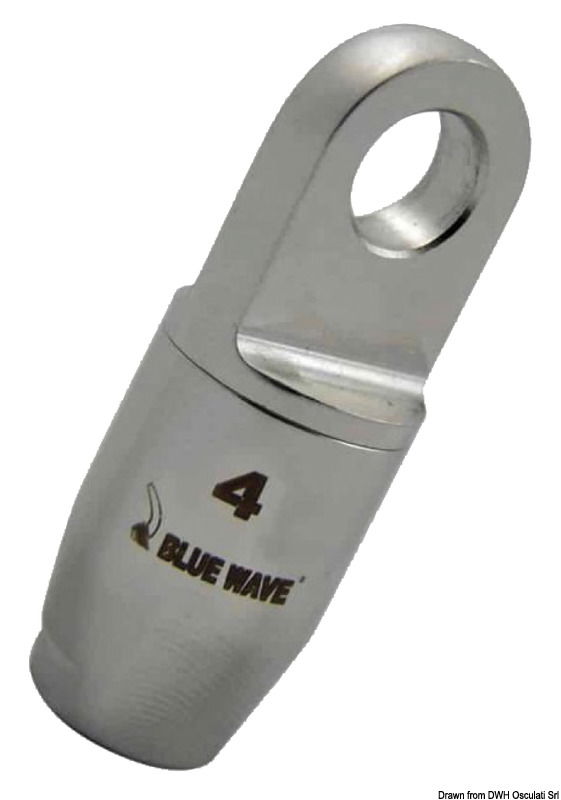 In acciaio inox 316 lucidato