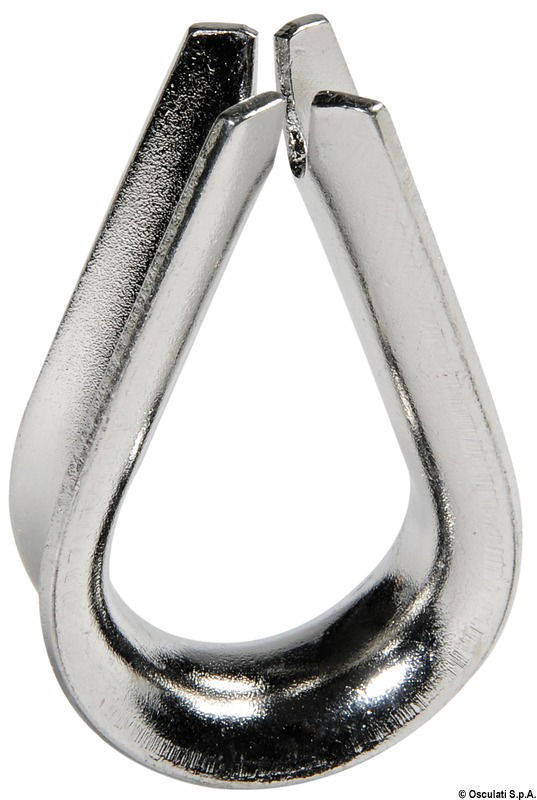 Per la protezione allo sfregamento delle impiombature a occhio su cavi tessili e inox.