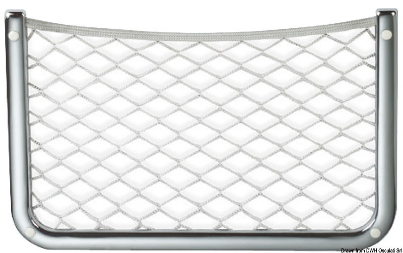 Framed storage net 345 x 220 mm