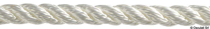 3-strand white polypropylene rope 8 mm