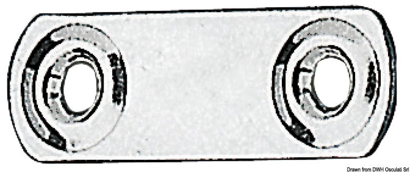 Permettono il fissaggio della fascia a murata o in coperta.