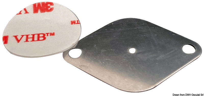 FOAM ANCHOR adhesive magnetic anchor SS plate