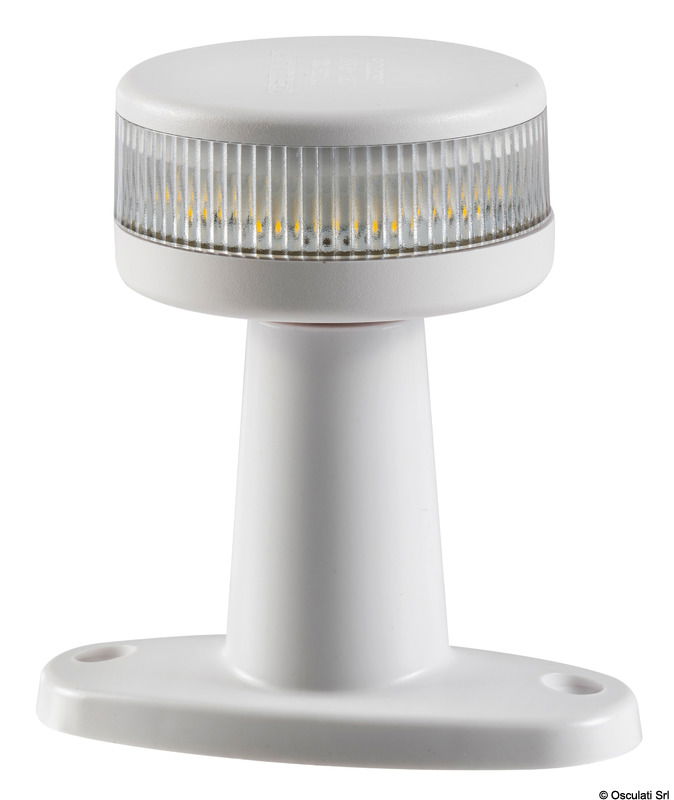 Per scafi < 20 m, certificati COLREG72 e ABYC-C5.Altezza complessiva 100 mm.