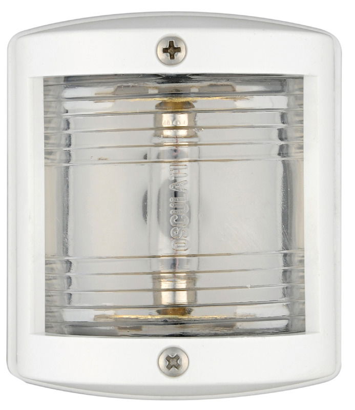 Approvati RINA in accordo al regolamento COLREG72. Consigliati per imbarcazioni di media dimensione, sono perfettamente stagni e si installano con estrema facilità. Sono completi di portalampade e lampadine.