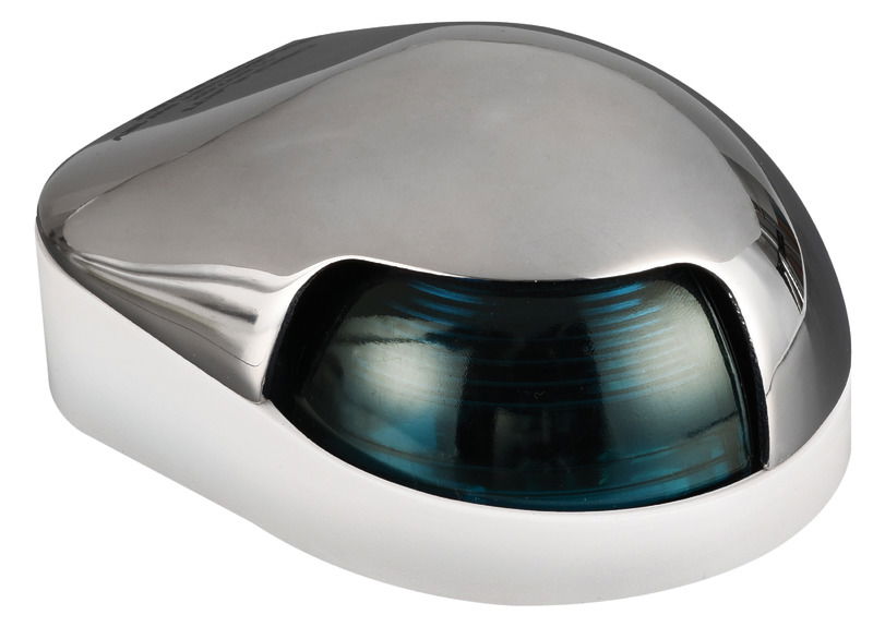 In acciaio inox AISI 316 lucidato a specchio.