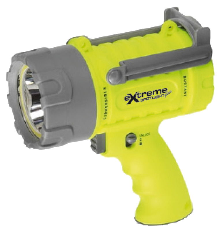 Extreme Plus watertight LED torch rechargeable