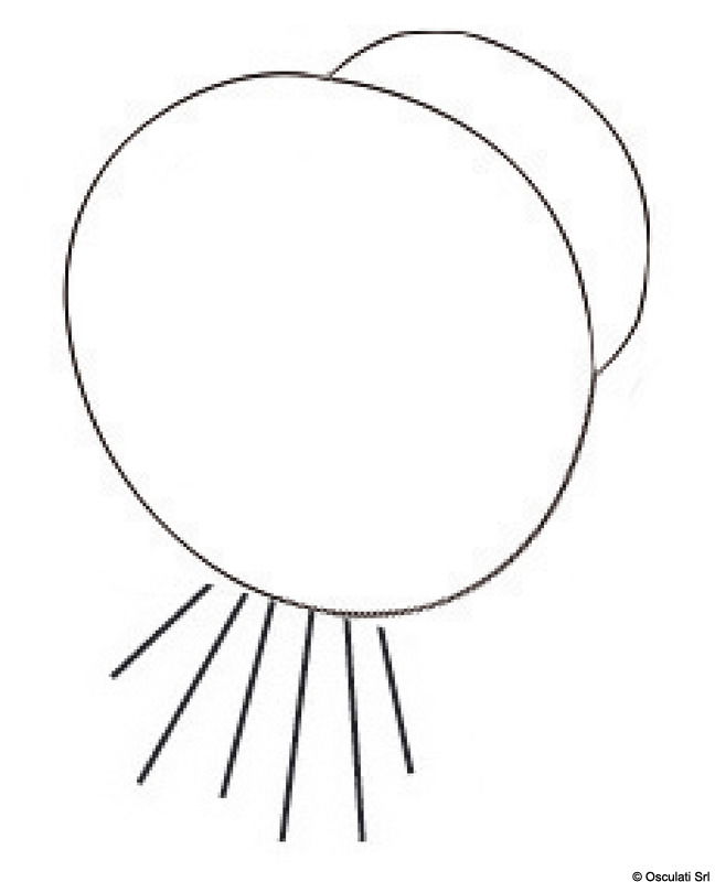 Corpo tecnopolimero, cover in acciaio Inox AISI 316 lucidato a specchio