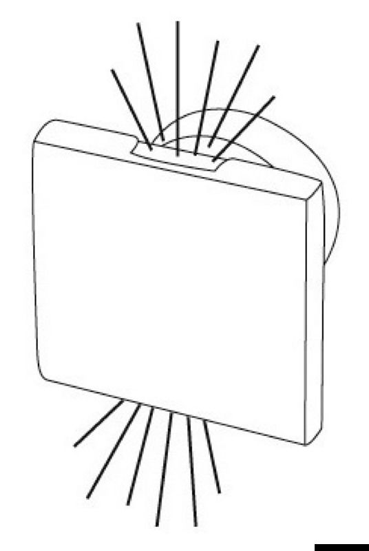 Corpo tecnopolimero, cover in acciaio Inox AISI 316 lucidato a specchio