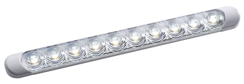 Sorgente luminosa LED SMD-HD alta efficenza. Versione base piana, ideale per vani motore, bagni, locali cucina, sotto i boma sulle barche a vela, ecc.
