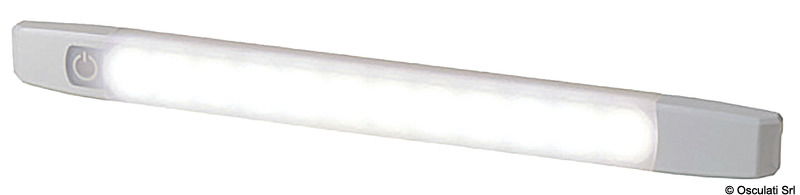 Plafoniere slim a LED con telaio in alluminio con switch integrato, ideale per ambienti interni ed esterni.