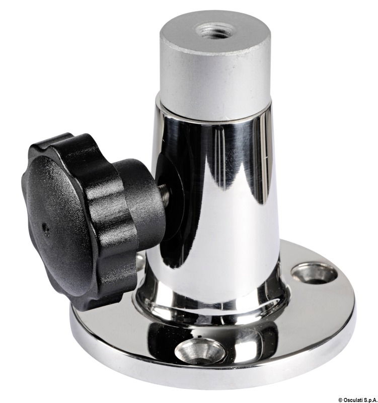 Realizzate in acciaio inox ed alluminio. Rendono il faro removibile grazie al sistema di fissaggio con pomello in plastica.