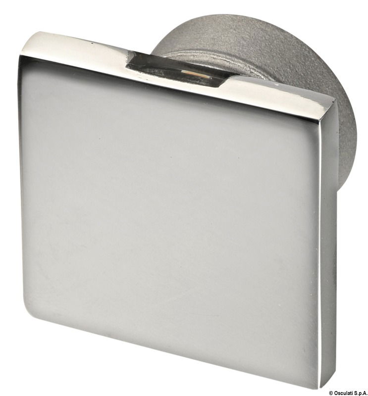 Corpo in acciaio inox AISI 316 microfuso e lucidato. Montaggio a pressione.