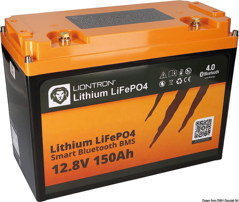 Le batterie a litio Liontron sono una sostituzione completa della batteria AGM o al piombo.Offrono una significativa riduzione del peso, enormi riserve di energia e stabilità di tensione anche sotto carichi estremi.Massima sicurezza e lunga durata sono garantite anche con regolari scariche profonde grazie alla più recente tecnologia al litio. Shockproof e waterproof grazie al grado di protezione IP67.Consentono un livello estremamente alto di ciclo di vita (oltre 3000 cicli al 90%).Possibile connessione in parallelo per aumentare la capacità.Dotate di BMS e Bluetooth 4.0 integrato per avere sempre tutto sotto controllo anche sullo smartphone.Le versioni Arctic* dispongono di elementi riscaldanti che mantengono la temperatura delle celle sopra al punto di congelamento e possono essere utilizzate fino alla temperatura di -30°C.