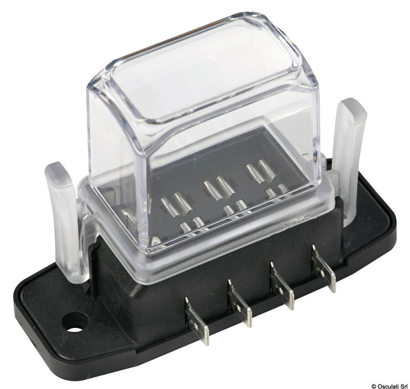 Utilizzabile coi seguenti fusibili: standard, mini, micro, standard riarmabili, mini riarmabili, micro riarmabili.